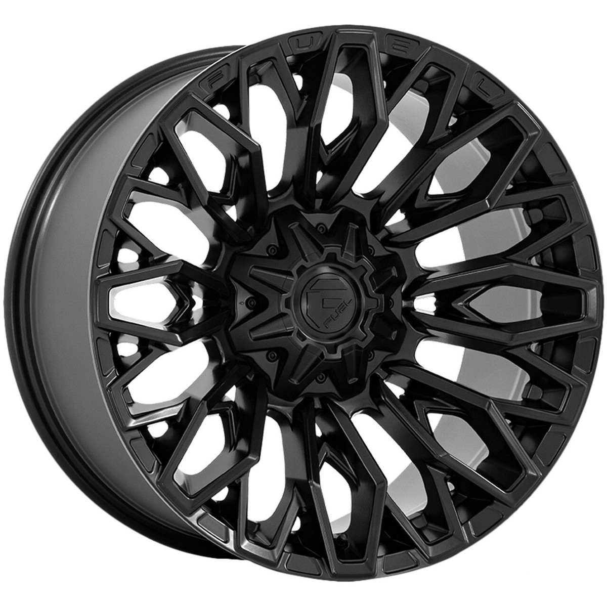 1) 22x12 -44 Fuel 1PC FC865 Strike 8x6.5 Blackout Wheel | eBay