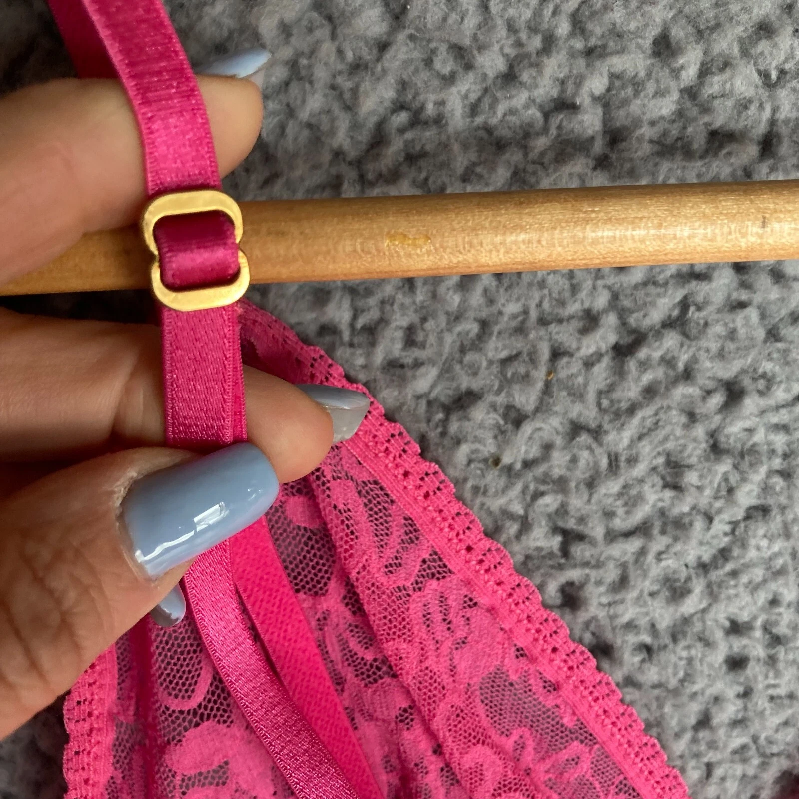 UNDERCOVER Victoria Secret Vestito Slip M Baby Doll Cami Trasparente Pizzo Civetta Lingerie Top