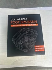 Collapsible Foot Spa Basin Model FS-01A NIB