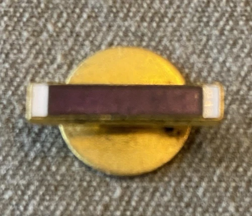 WWII Vintage US Military Purple Heart Medal Award Lapel Pin WW2 PHM