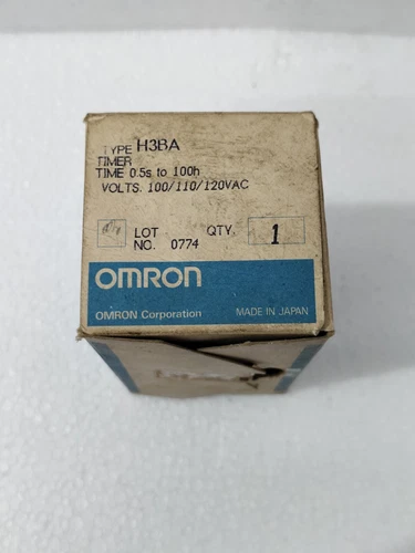 OMRON H3BA 100/110/120V AC 5A 250VAC TIMER FREE FAST SHIPPING UPS & DHL