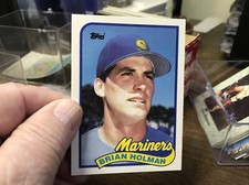1989 Topps Traded Brian Holman Rookie Seattle Mariners #51T