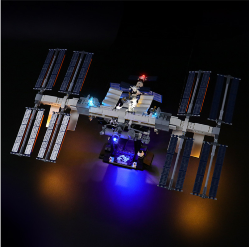 LED light Kit for LEGO Ideas 21321 International Space Station Lighting Kit- AU - Afbeelding 1 van 12