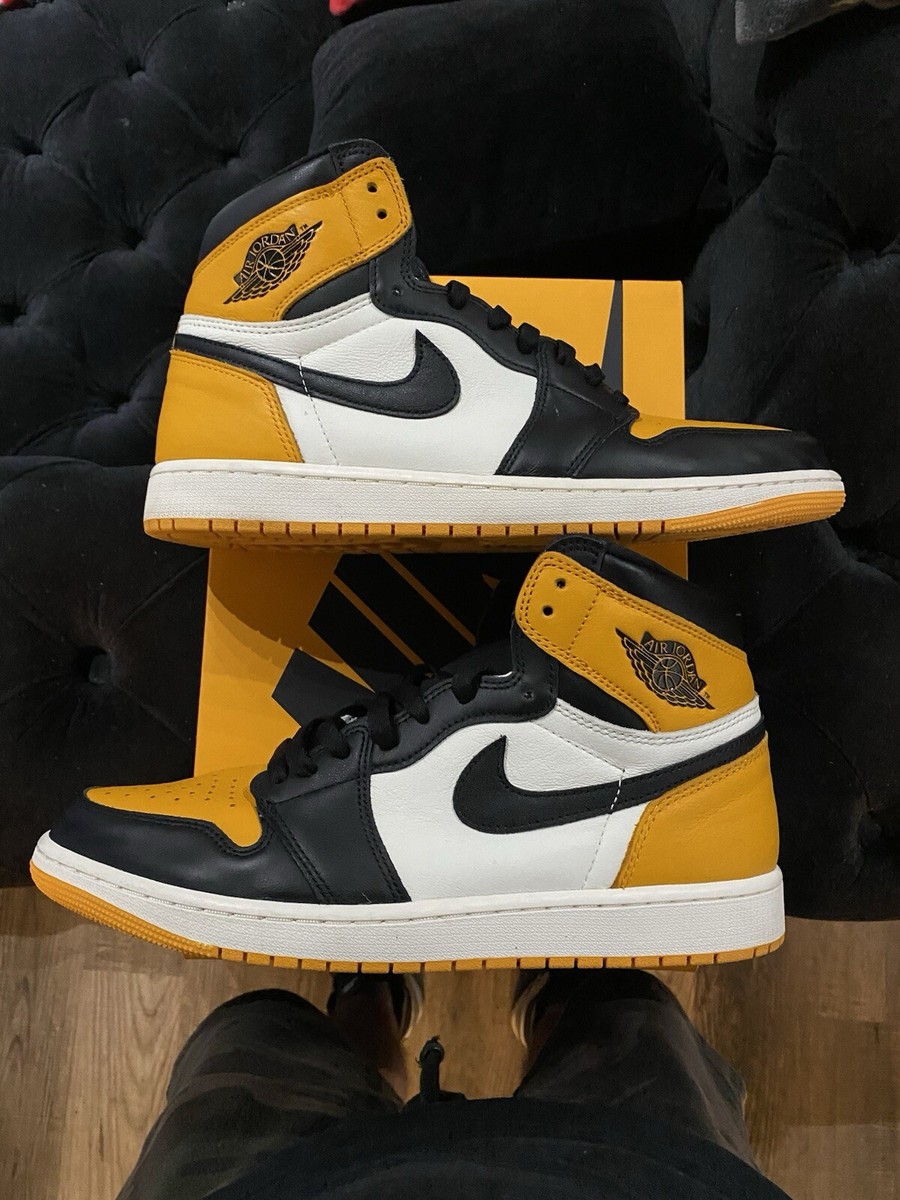 Size 12 - Jordan 1 Retro OG High Yellow Toe s-l400.jpg main image 3