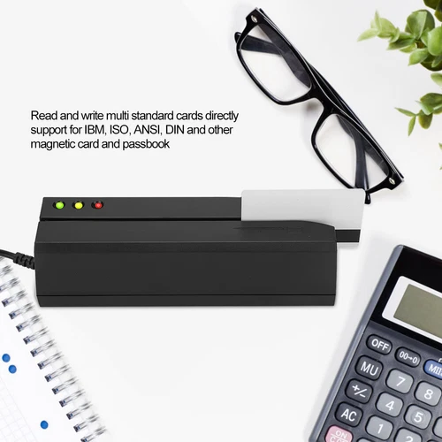 MSR605X Magnetic Strip Card Reader LED Indicator Magstripe Writer 3 Tracks - Picture 7 of 8