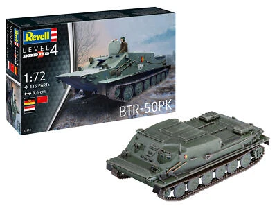 BTR-50PK Revell Modellbausatz 1:72 03313 136 Teile