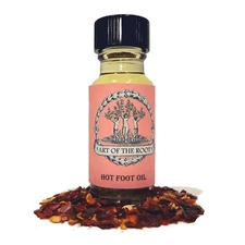 Hot Foot Oil, To Rid, Banish & Remove Unwanted People Hoodoo Voodoo Pagan Wicca