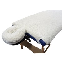 Deluxe Earthgear Massage Table Sheet Fleece Cover & Face Rest Pad Set on sale Deluxe Earthgear Massage Table Sheet Fleece Cover & Face Rest Pad Set on sale