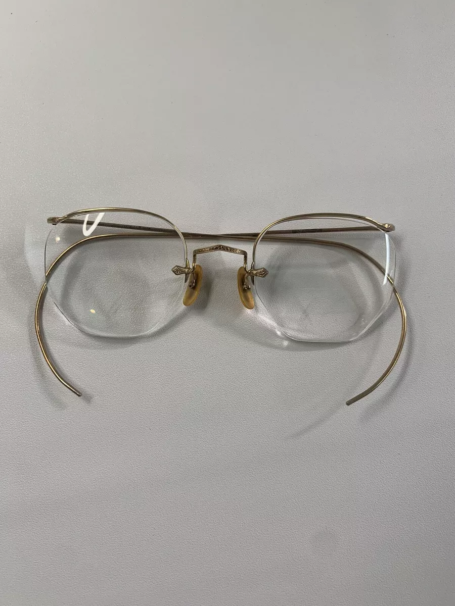 Semi rimless glasses vintage hotsell