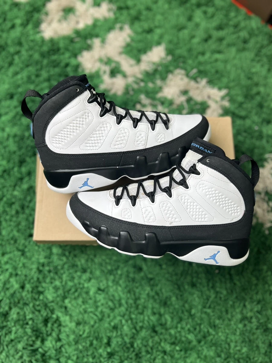 Nike Air Jordan 9 University Blue size 8 CT8019 140 OG IX UNC