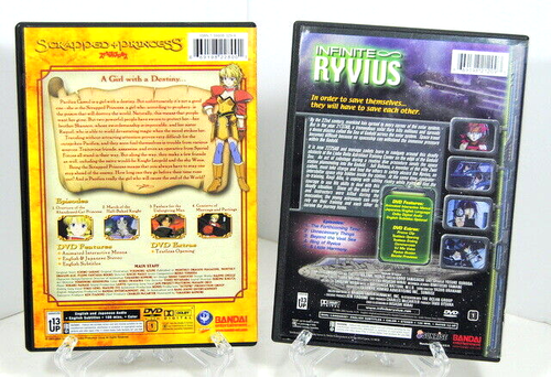 Bandi Anime Bundle of Two DVD Scrapped+Princess Family Ties & Infinite Ryvius - Picture 2 of 4