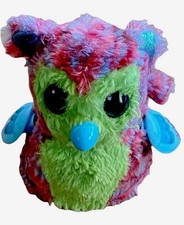 Hatchimal Interactive Bird Blue Wings, Pink, Green Blue Lights Sounds Works
