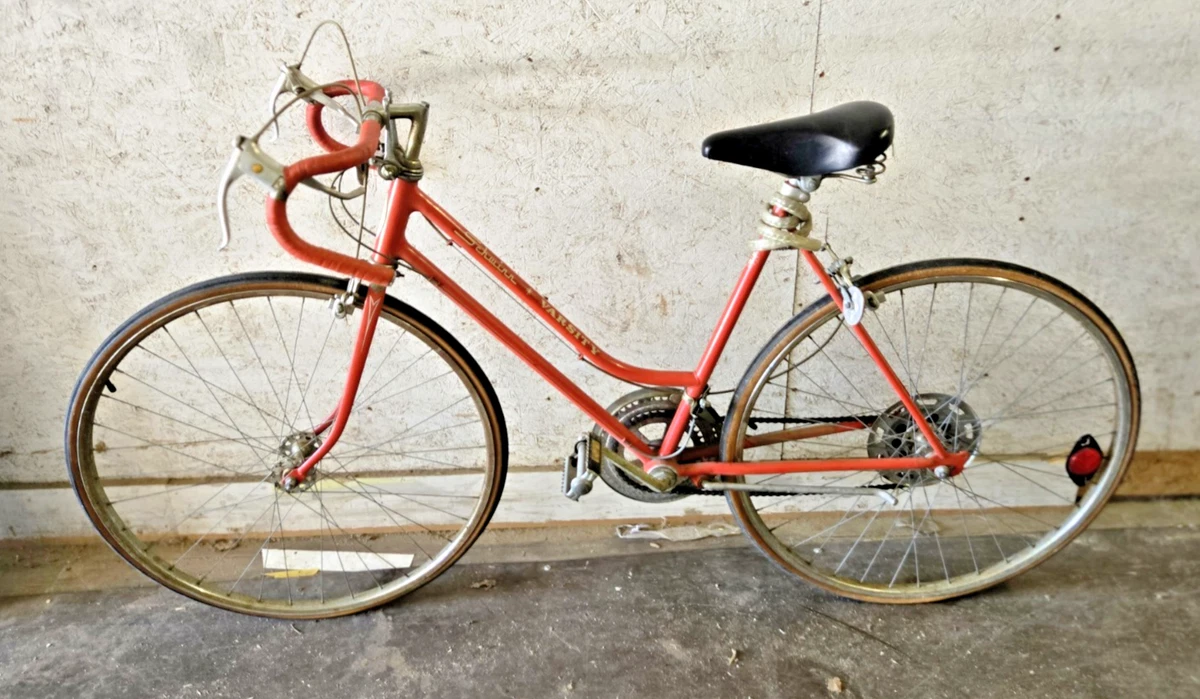 Vélo De Route Schwinn Step-Thru 1982 - 56 Cm - Acier Mixte - 12 Vitesses - Vintage