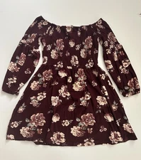 J for Justify Womens Floral Sun Dress Size large Good Conditions - Ships Today