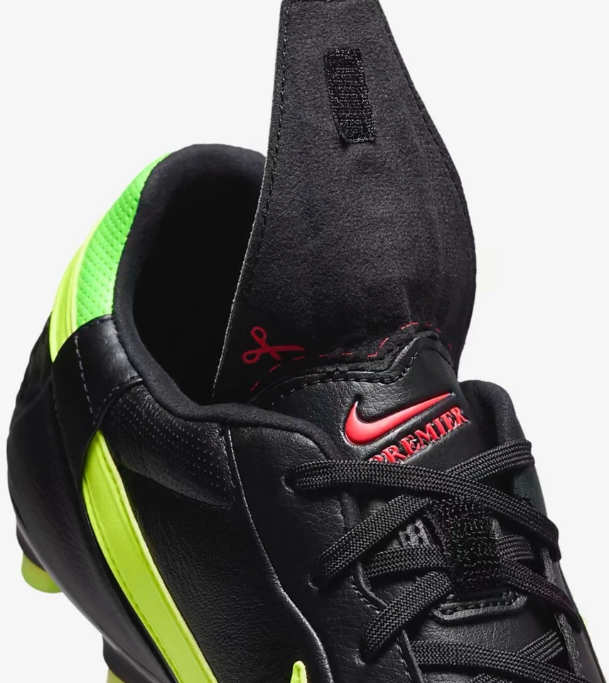 Botines de fútbol Nike Premier 3 FG HM0265-008 negros para hombre 10,5 Foto 3 de 4