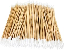 Gun Cleaning Swabs, Dual - Ends Tips, 6 Inch Gun Cleaning Supplies, Long Cotton