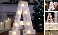 LED Marquee Sign Light Up Letters, Alphabet Light Up Letters Sign, Letter A