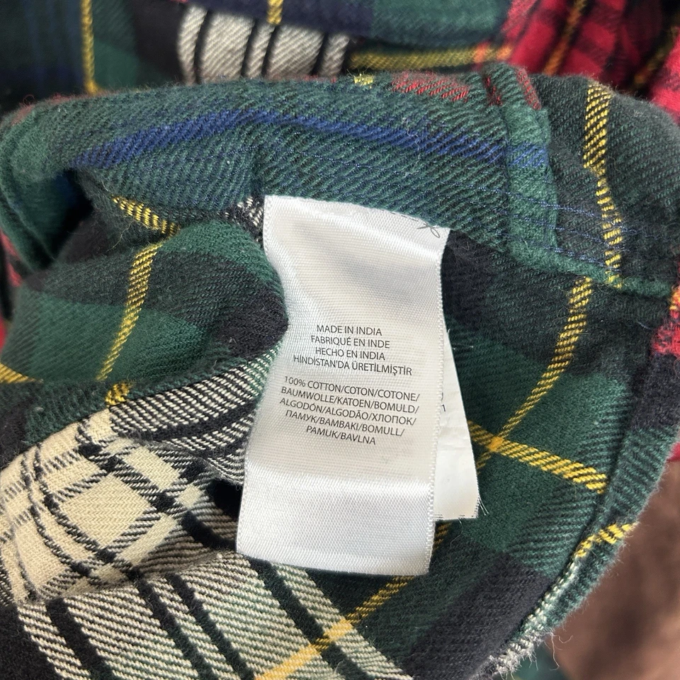 Polo Ralph Lauren Franela Para Hombres MED Leñador a Cuadros Otoño Vacaciones Cálido Preppy Foto 4 de 4