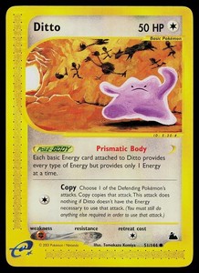Ditto 51/144 Skyridge Common Non-Holo