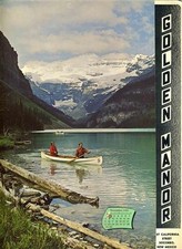 Golden Manor Restaurant  Menu California Street in Socorro New Mexico 1981