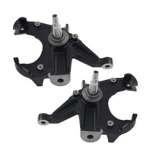 For Chevrolet C10 Pickup 1973-1974 3 Drop Spindles Lowering Kit 1 Rotor Lh Rh