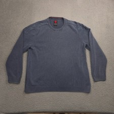 Strellson Stanford-R Men XXL Blue Cotton Knit...