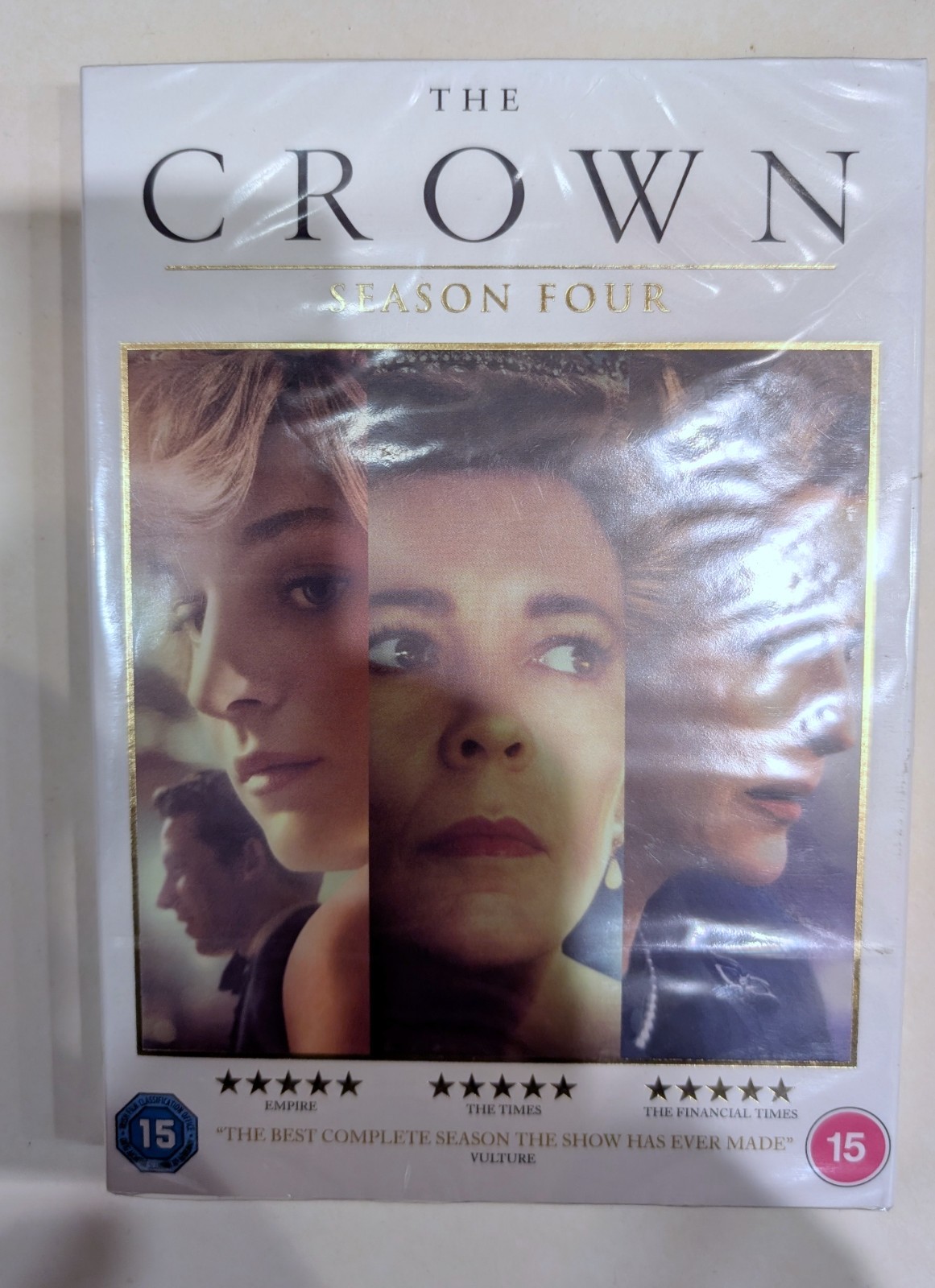 THE CROWN SEASON FOUR      BRAND NEW SEALED GENUINE UK DVD