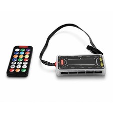 RGB Fan Controller Remote Control Computer Case 12V PC Cooling Chassis Fan Hub B
