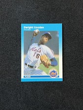 1987 Fleer Classic Miniatures #45 Dwight Gooden Baseball Card