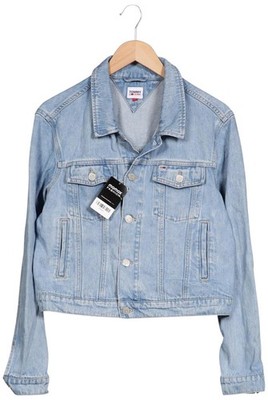 Tommy Jeans Jacke Damen Anorak Jacket Kurzmantel Gr. L Hellblau #ti7mpio