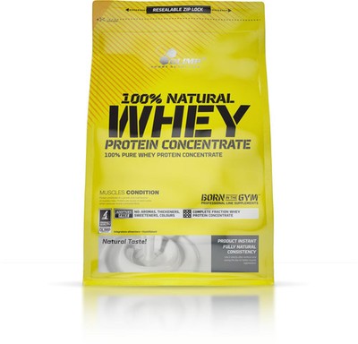 Olimp 100% Natural Whey Protein Concentrate, 700 g Beutel, Neutral