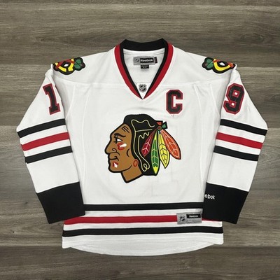Chicago Blackhawks Jonathan Toews Jersey Womens Small White NHL Hockey Reebok