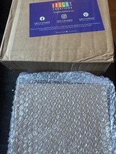 4 Pack of Unfinished Wood Blocks for Crafting, 2.54 cm Thick MDF Wooden Squares