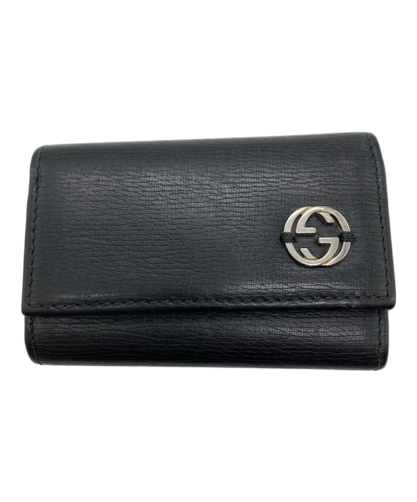 Authentic GUCCI 6-key Case Interlocking G/GG Logo… - image 1