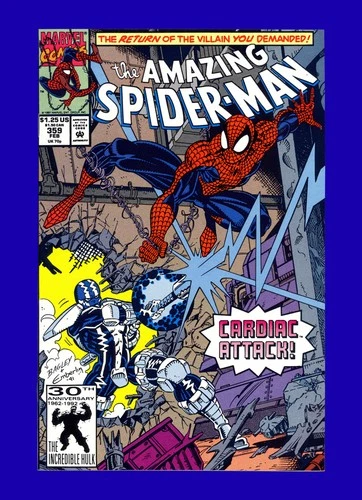 Amazing Spider-Man #359 - 1st App of Carnage (Cameo) Bagley Cover 1992 9.8 NM-MT