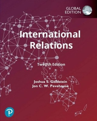 INTERNATIONAL RELATIONS GLOBAL EDITION by PEVEHOUSE, JON C W Paperback Self Help