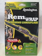 Remington Rem Wrap Realtree Hardwoods Firearm Gun Camouflage 10 Sheet Breathable