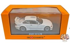 BMW M3 E36 GTR 1993 White 1/43 Minichamps