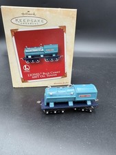Hallmark Keepsake Ornament Lionel Blue Comet 400T Oil Tender 2002 Die-Cast Train