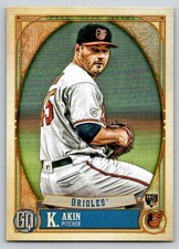 2021 Topps Gypsy Queen #83 Keegan Akin RC (ref 215413)