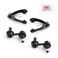 Front Upper Control Arm & Front Sway Bar Link Kit for 99-00 Honda Civic 4 PCS