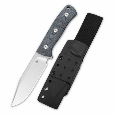 QSP Knife BISON Messer Outdoormesser D2 Stahl Micarta Kydexscheide QS134B JEANS