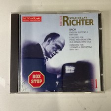 Sviatoslav Richter Edition Bach Classical Piano CD