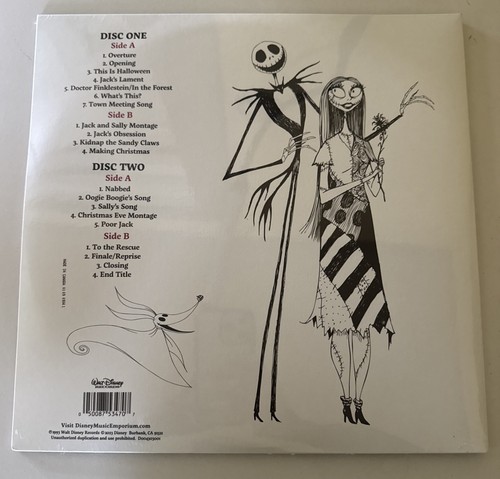 - Tim Burtons The Nightmare Before Christmas von Danny Elfman (Vinyl, 1993,... - Bild 2 von 2