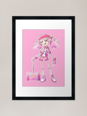 Bubblegum Hammer Framed Art Print Framed Wall Art Poster Canvas Print Picture