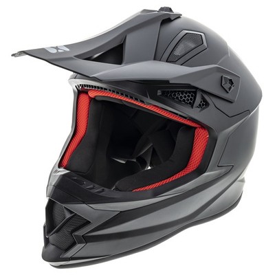 CKX TX319 Helmet Matte Black Quick Release Shock Resist ECE FMVSS 218