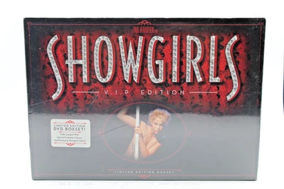 Showgirls VIP Limited Edition Boxset (DVD, 1995) Paul Verhoeven Gina Gershon New - Image 1 of 2