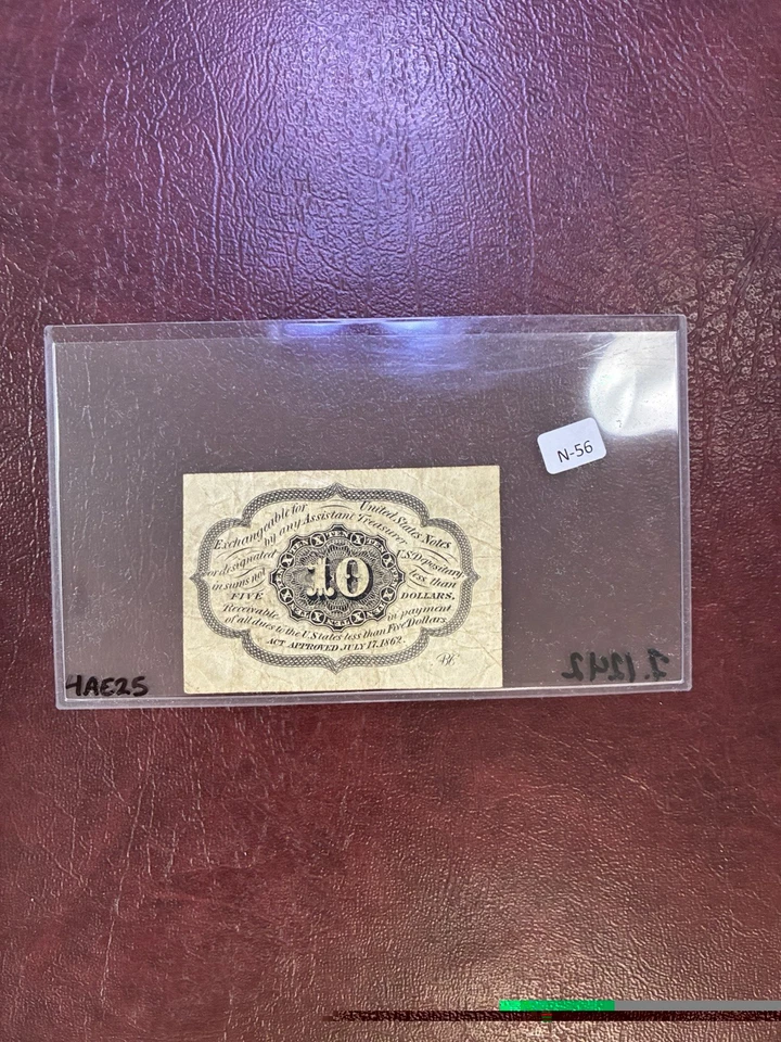 Washington 10c Fractional Currency - 1st Issue (1862-1863) - Great Quality! - Image 2 of 2