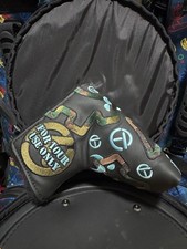 Scotty Cameron Circle T Camouflage Junkyard Dog Mid Mallet putter headcover Blue
