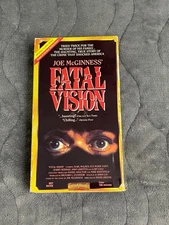 Joe McGinness' Fatal Vision VHS Based On True Story 185 Minutes